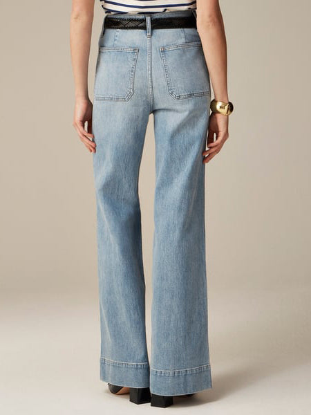 Sailor Denim Trouser in Blue River Wash