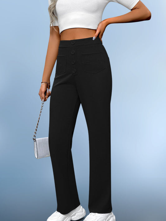 Women’s Casual High Waist Stretch Pants