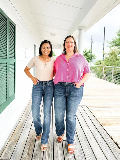 Judy Blue Head Over Boots Bootcut Jeans