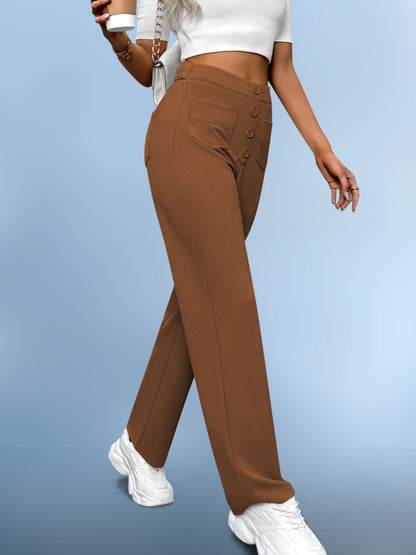 Women’s Casual High Waist Stretch Pants