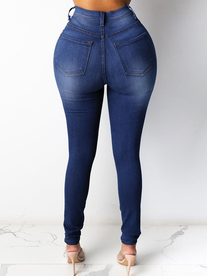 Eggings for Women High Waist Stretchy Jeans