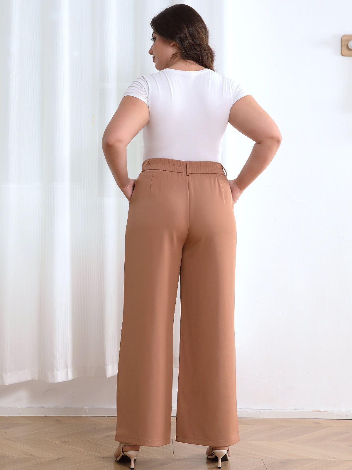 Women's Plain Simple Daily Casual Long Pants