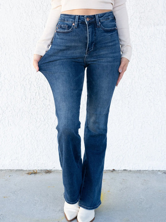 Miles On Em By Judy Blue - Multiple Inseam High Rise Tummy Control Bootcut Jeans