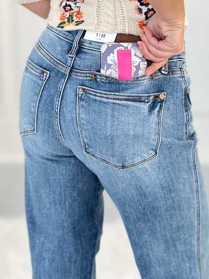 Call Me Maybe - Judy Blue Cell Phone Pocket Dad Jean